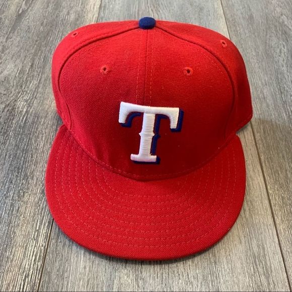 New Era Other - Texas Rangers MLB Red New Era 59FIFTY Cap